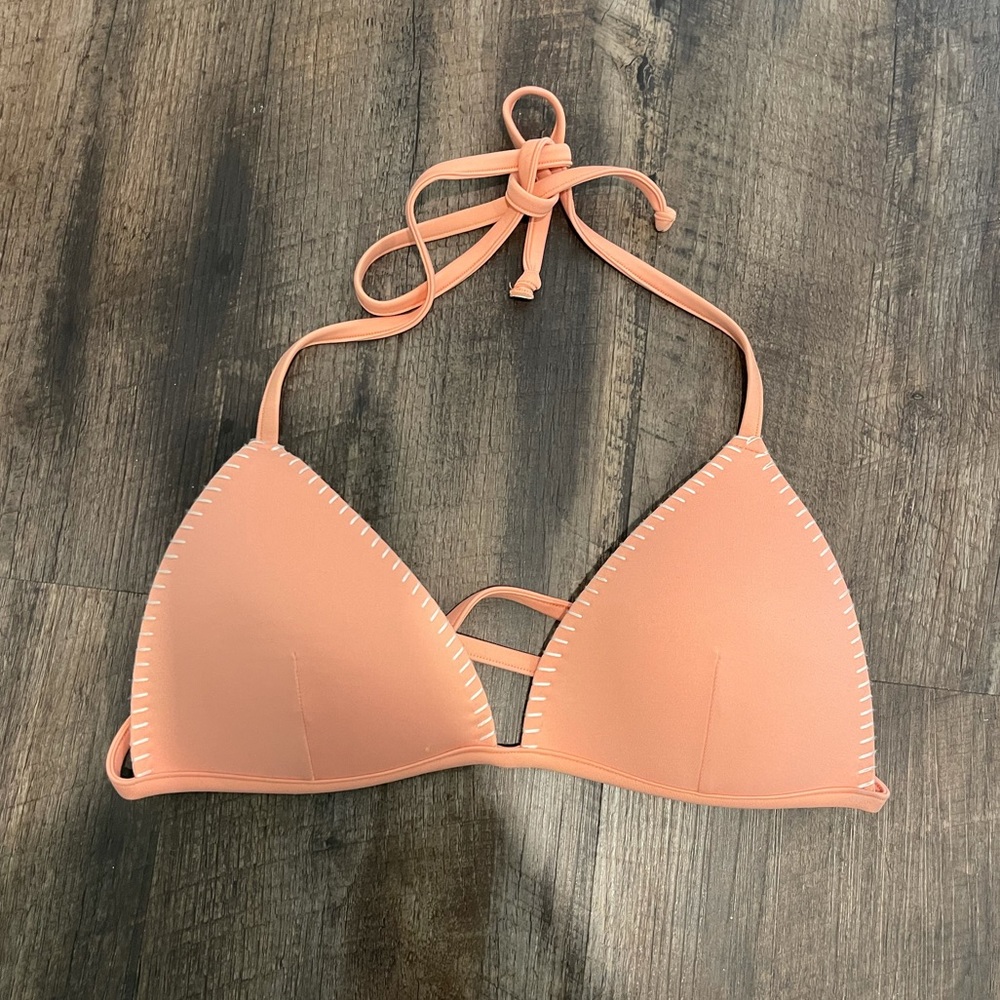 Never Worn Forever 21 Orange/Coral Bikini Top Size S/M